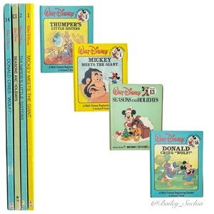 Vintage Disney Fun-To-Learn Library